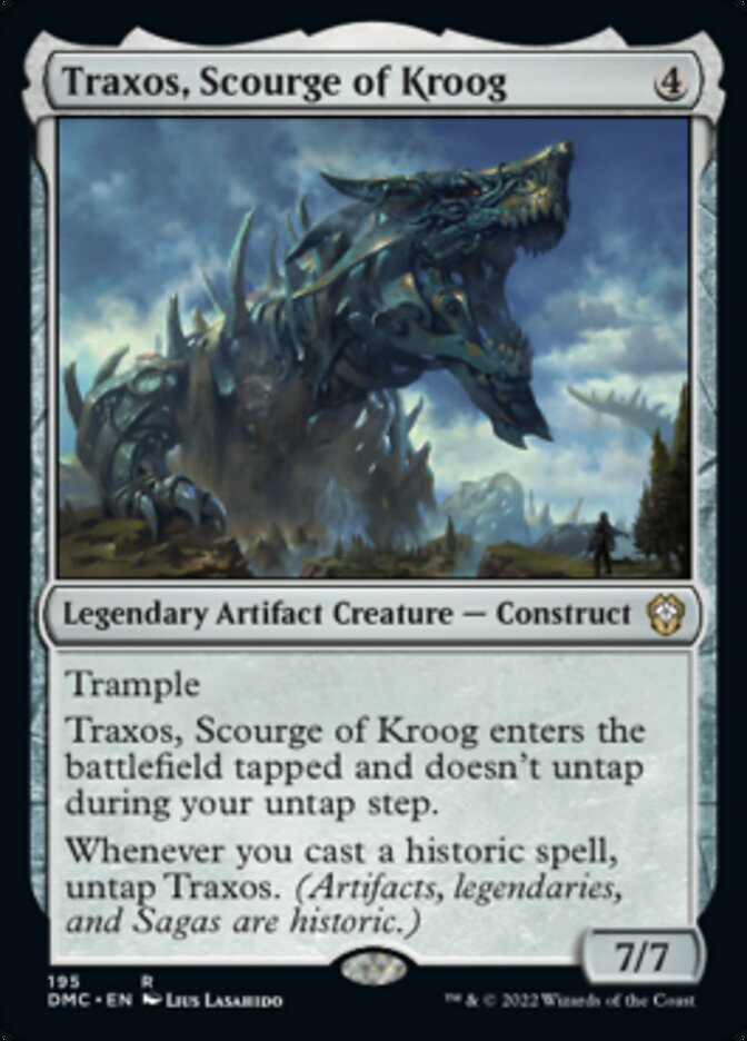 Traxos, Scourge of Kroog [Dominaria United Commander] | Gear Gaming Bentonville