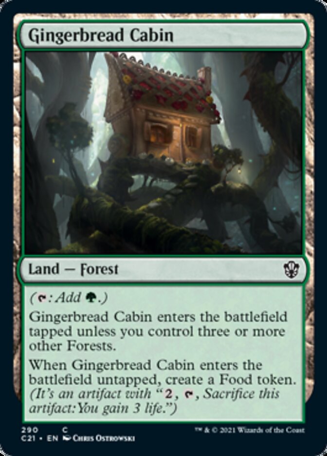 Gingerbread Cabin [Commander 2021] | Gear Gaming Bentonville