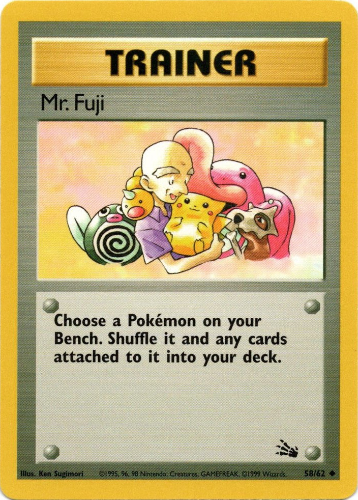 Mr. Fuji (58/62) [Fossil Unlimited] | Gear Gaming Bentonville