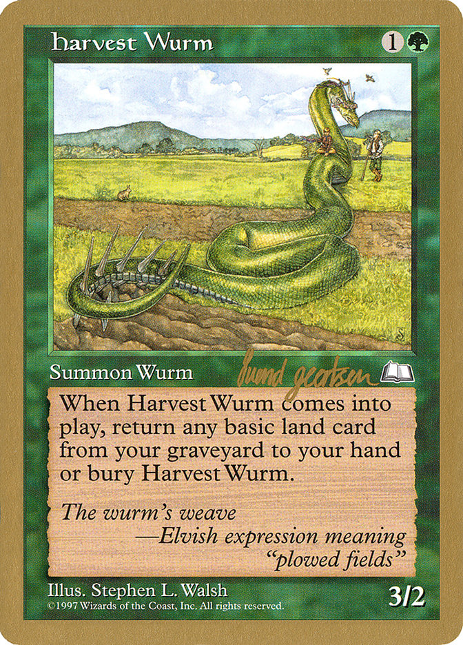 Harvest Wurm (Svend Geertsen) [World Championship Decks 1997] | Gear Gaming Bentonville