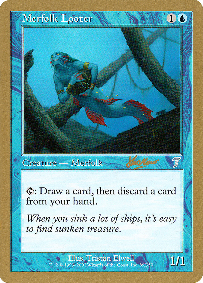 Merfolk Looter (Sim Han How) [World Championship Decks 2002] | Gear Gaming Bentonville