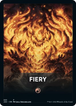 Fiery Theme Card [Jumpstart 2022 Front Cards] | Gear Gaming Bentonville