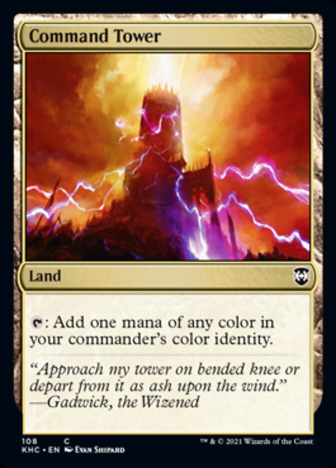 Command Tower [Kaldheim Commander] | Gear Gaming Bentonville