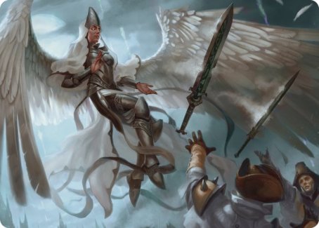 Angelic Quartermaster Art Card [Innistrad: Crimson Vow Art Series] | Gear Gaming Bentonville