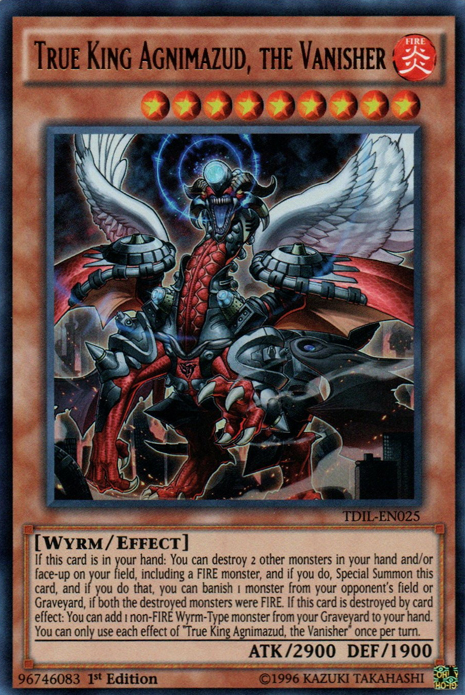 True King Agnimazud, the Vanisher [TDIL-EN025] Ultra Rare | Gear Gaming Bentonville