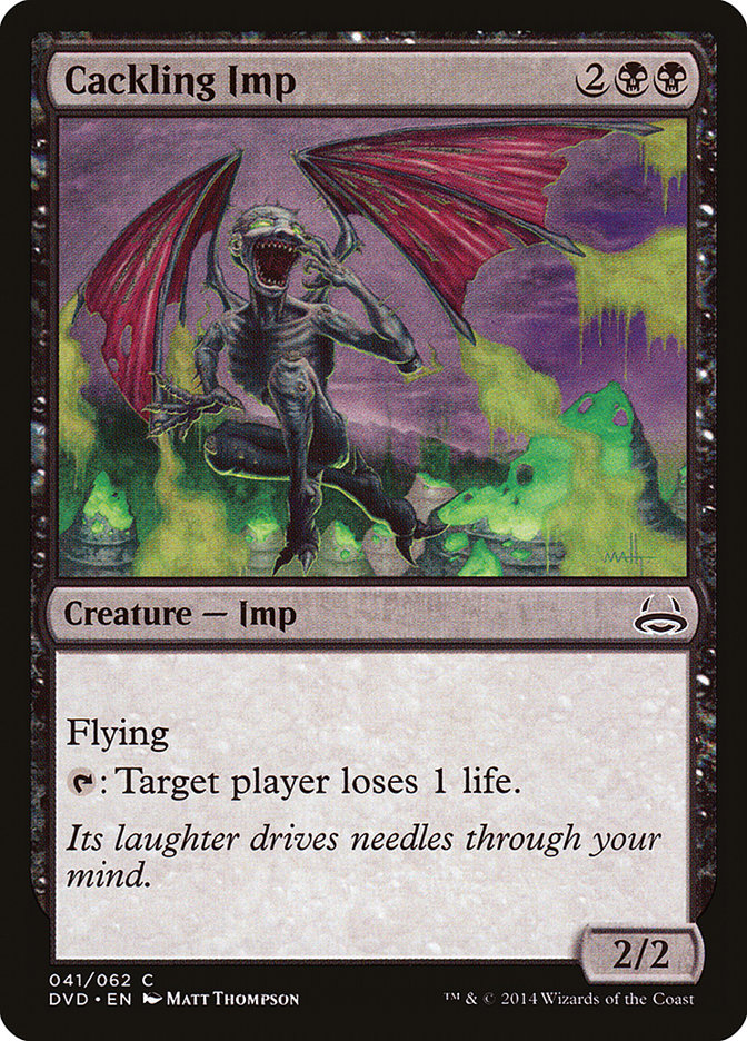 Cackling Imp (Divine vs. Demonic) [Duel Decks Anthology] | Gear Gaming Bentonville