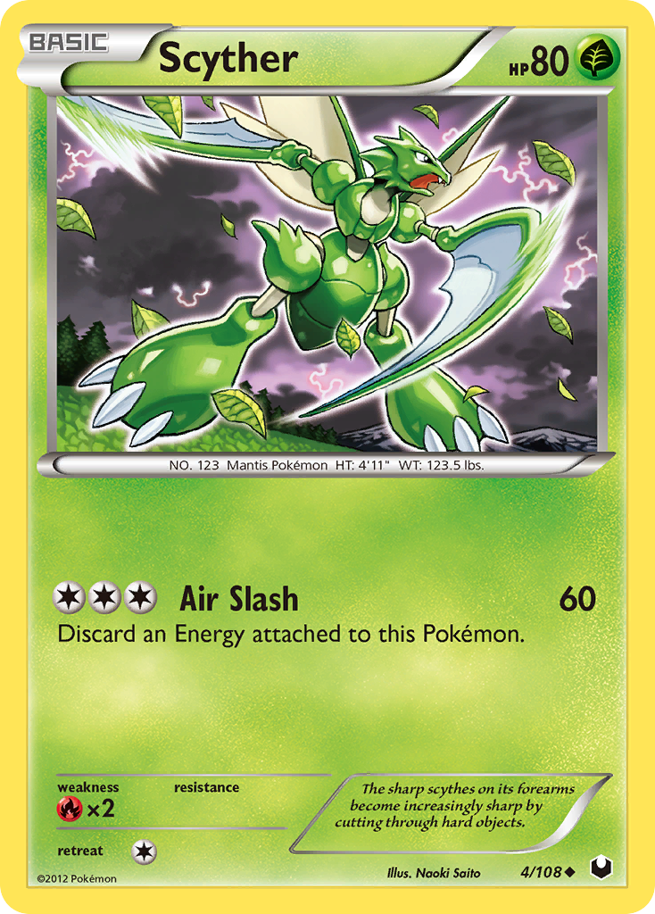 Scyther (4/108) [Black & White: Dark Explorers] | Gear Gaming Bentonville