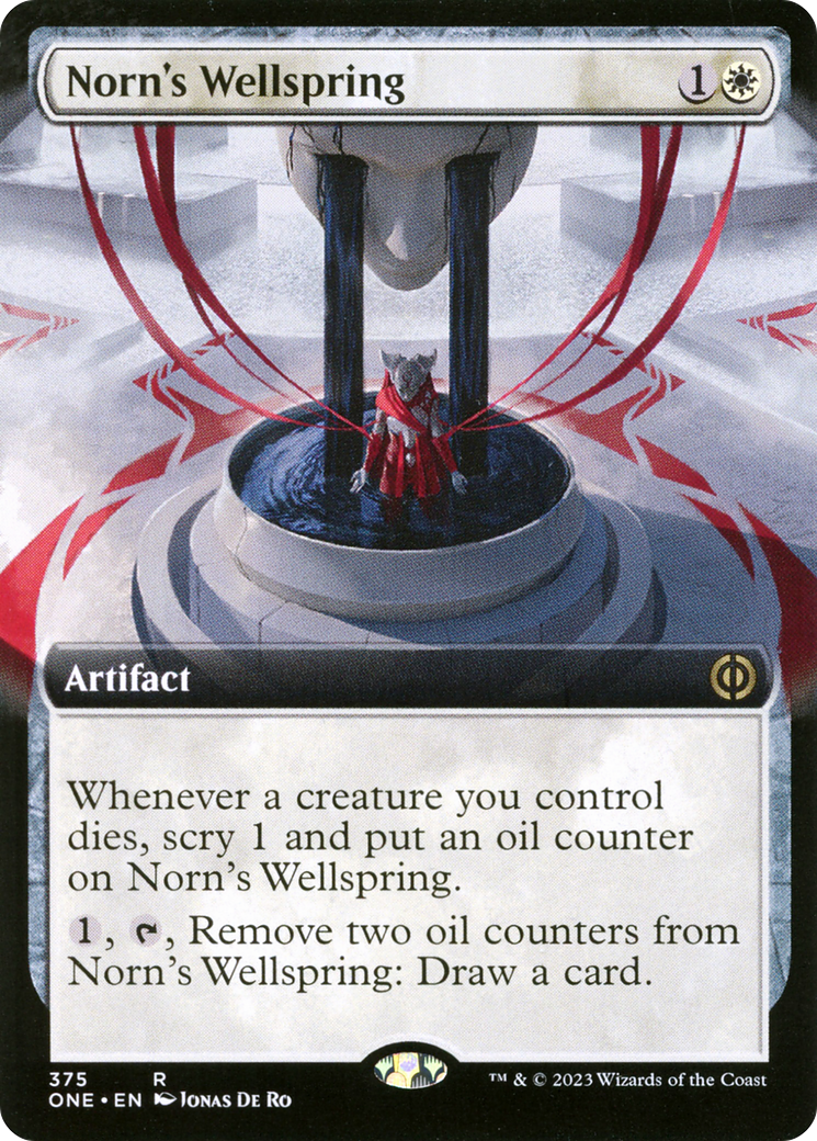 Norn's Wellspring (Extended Art) [Phyrexia: All Will Be One] | Gear Gaming Bentonville