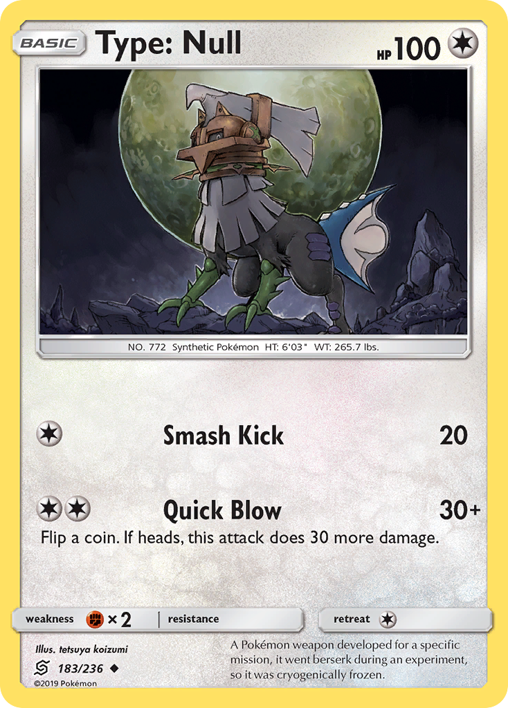 Type: Null (183/236) [Sun & Moon: Unified Minds] | Gear Gaming Bentonville