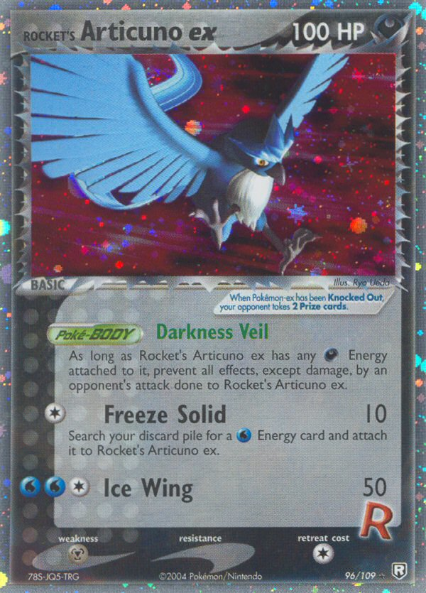 Rocket's Articuno ex (96/109) [EX: Team Rocket Returns] | Gear Gaming Bentonville