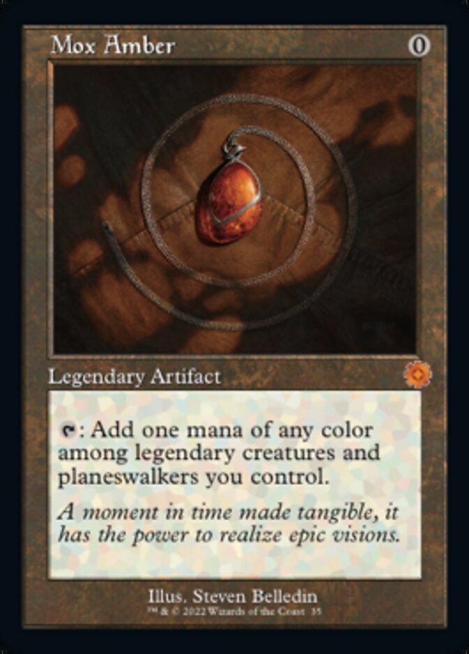 Mox Amber (Retro) [The Brothers' War Retro Artifacts] | Gear Gaming Bentonville