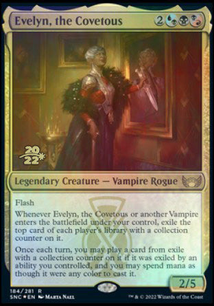 Evelyn, the Covetous [Streets of New Capenna Prerelease Promos] | Gear Gaming Bentonville