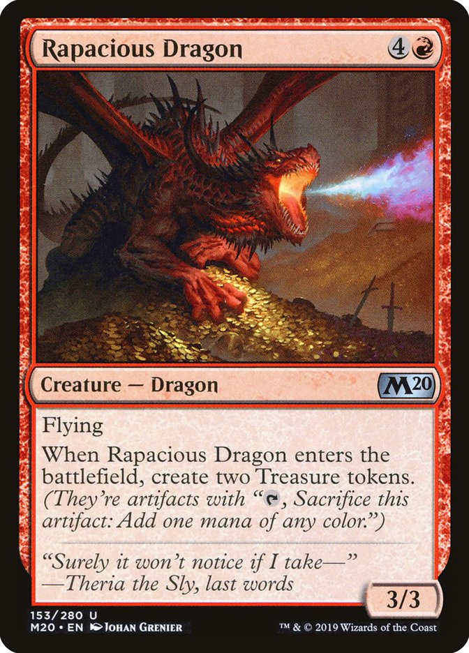 Rapacious Dragon [Core Set 2020] | Gear Gaming Bentonville