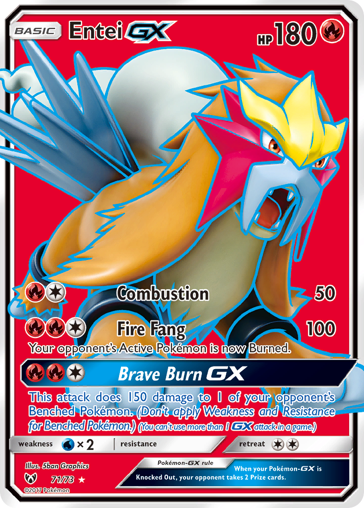 Entei GX (71/73) [Sun & Moon: Shining Legends] | Gear Gaming Bentonville