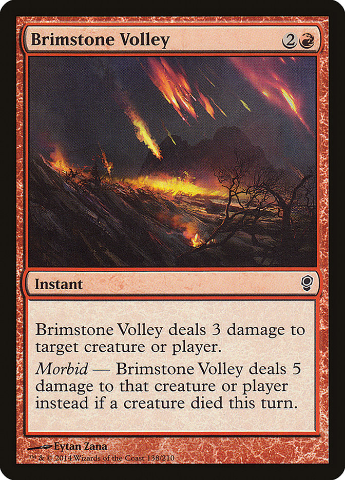 Brimstone Volley [Conspiracy] | Gear Gaming Bentonville