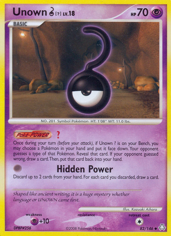 Unown ? (82/146) [Diamond & Pearl: Legends Awakened] | Gear Gaming Bentonville