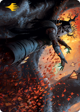 Dawnhart Rejuvenator Art Card (Gold-Stamped Signature) [Innistrad: Midnight Hunt Art Series] | Gear Gaming Bentonville