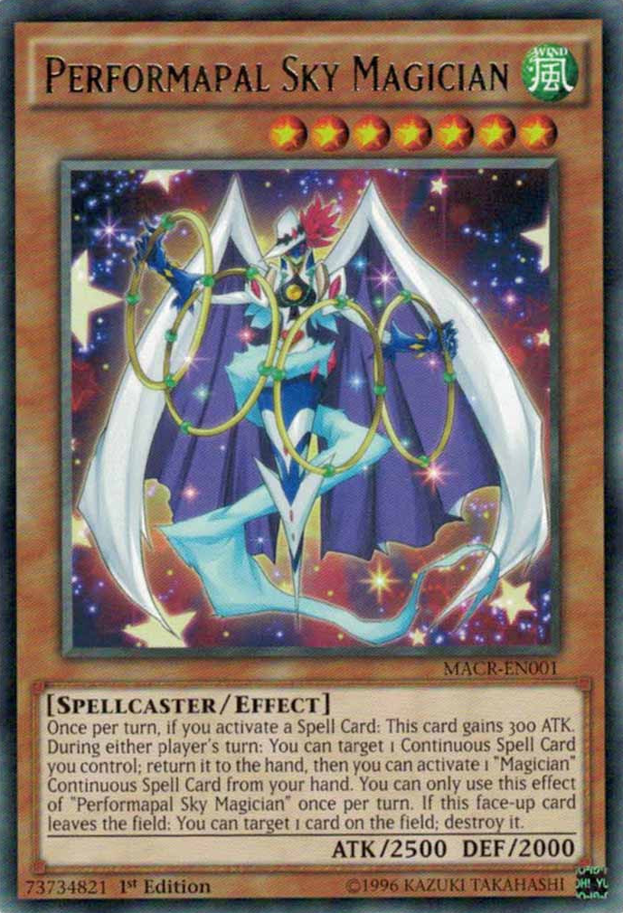 Performapal Sky Magician [MACR-EN001] Rare | Gear Gaming Bentonville