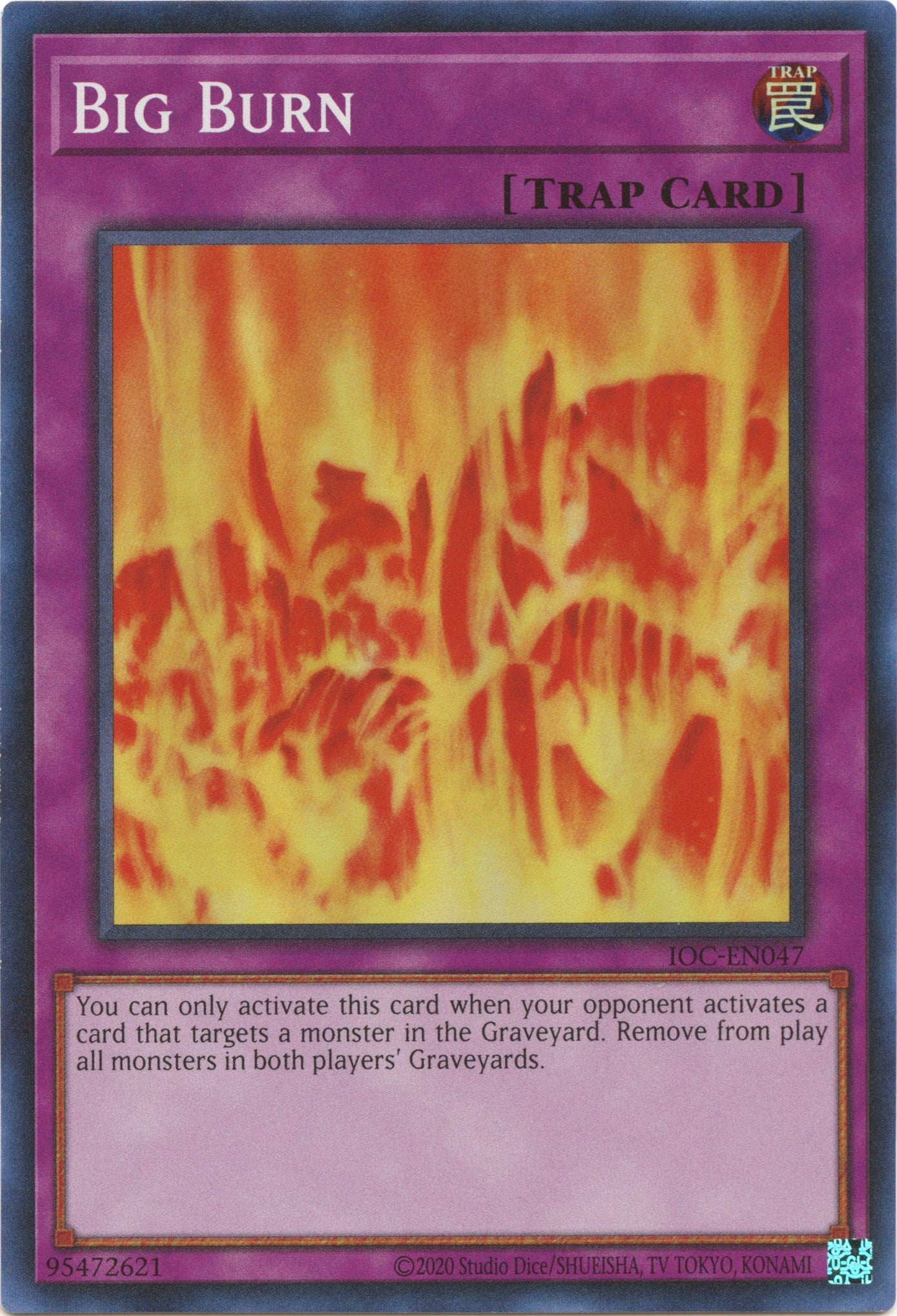 Big Burn (25th Anniversary) [IOC-EN047] Super Rare | Gear Gaming Bentonville