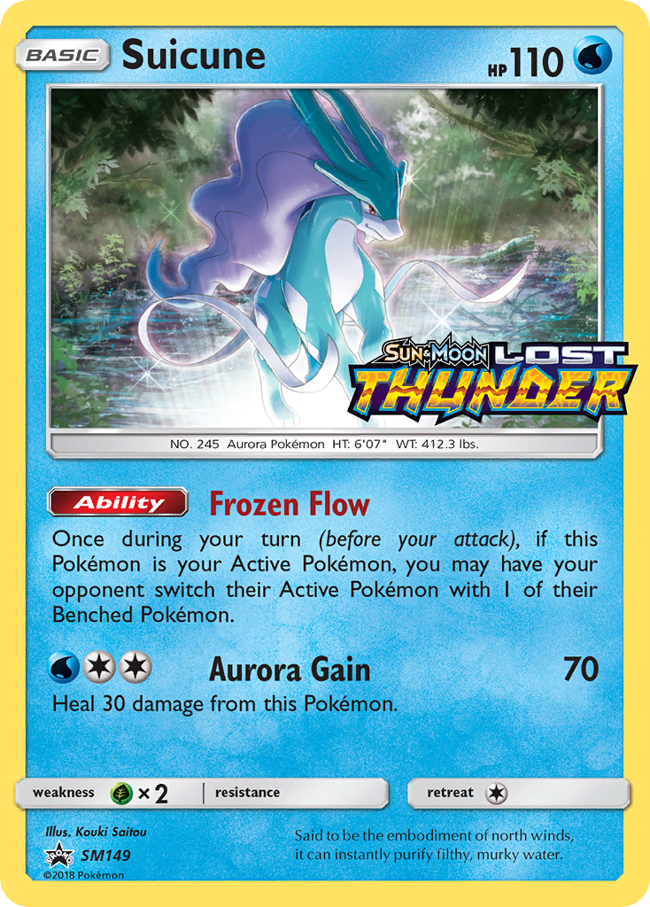 Suicune (SM149) [Sun & Moon: Black Star Promos] | Gear Gaming Bentonville