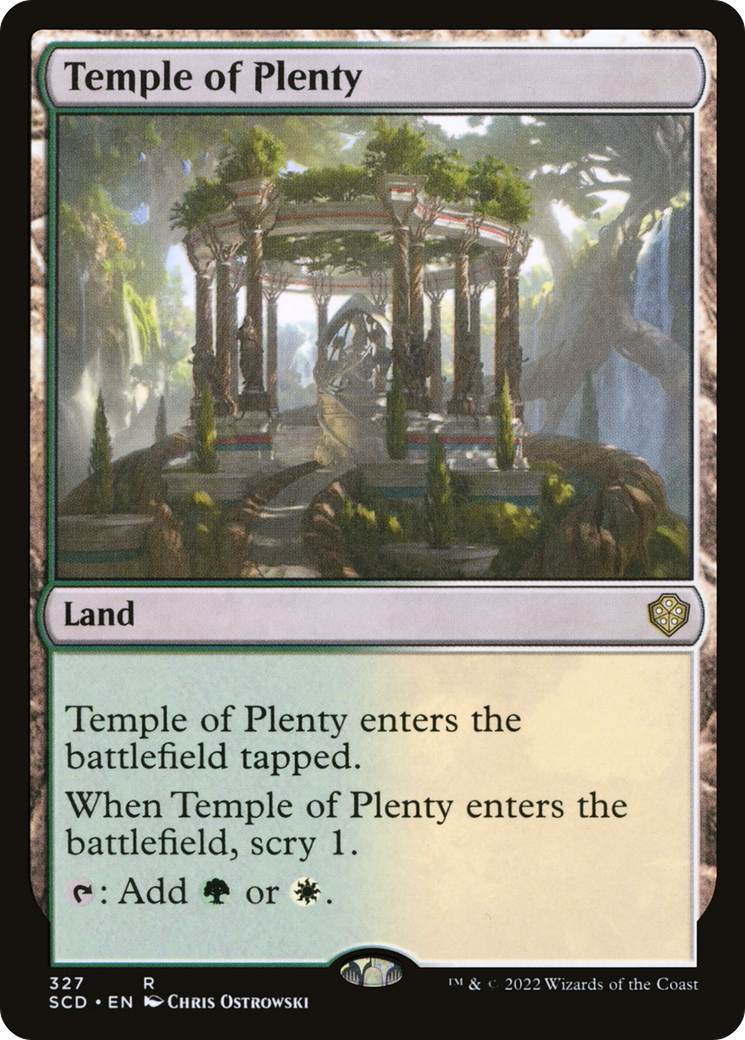 Temple of Plenty [Starter Commander Decks] | Gear Gaming Bentonville