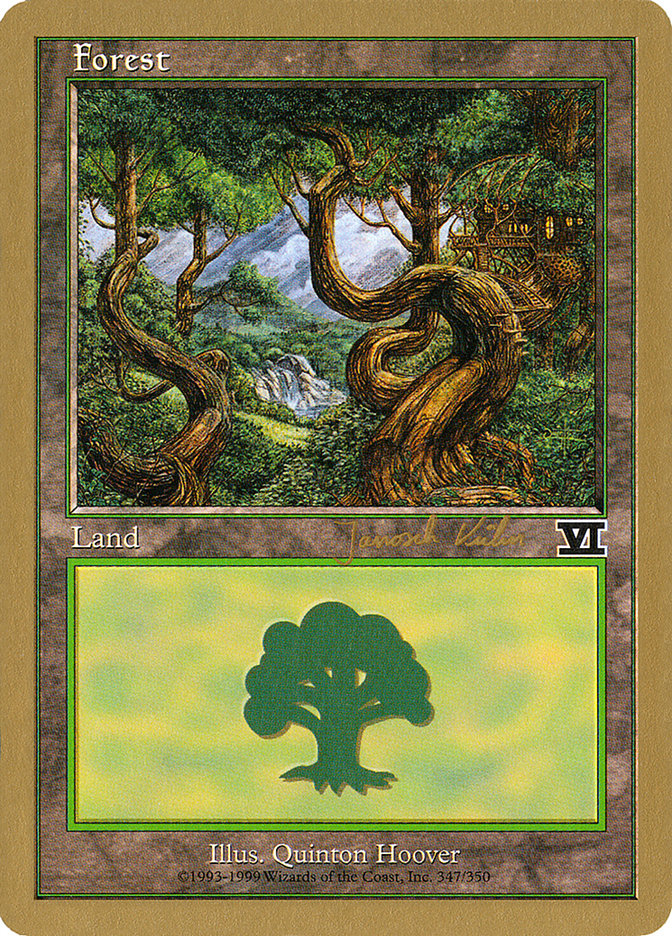 Forest (jk347) (Janosch Kuhn) [World Championship Decks 2000] | Gear Gaming Bentonville