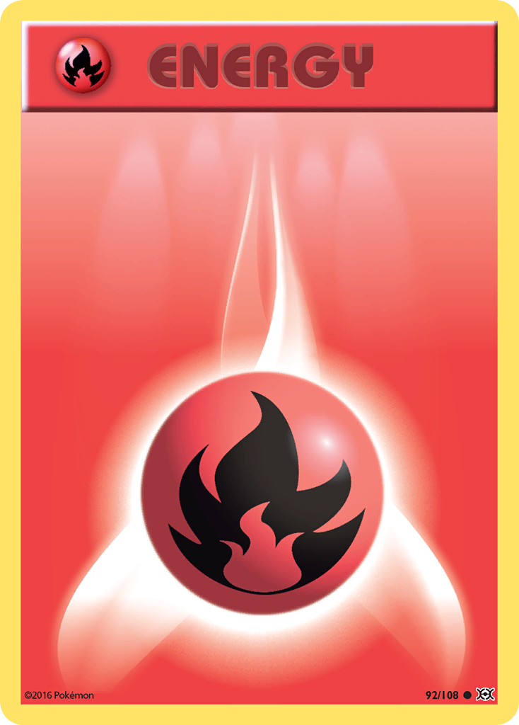 Fire Energy (92/108) [XY: Evolutions] | Gear Gaming Bentonville