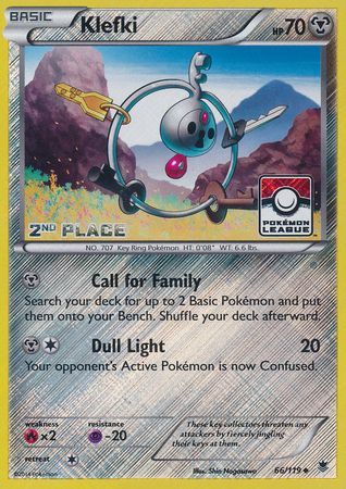 Klefki (66/119) (League Promo 2nd Place) [XY: Phantom Forces] | Gear Gaming Bentonville