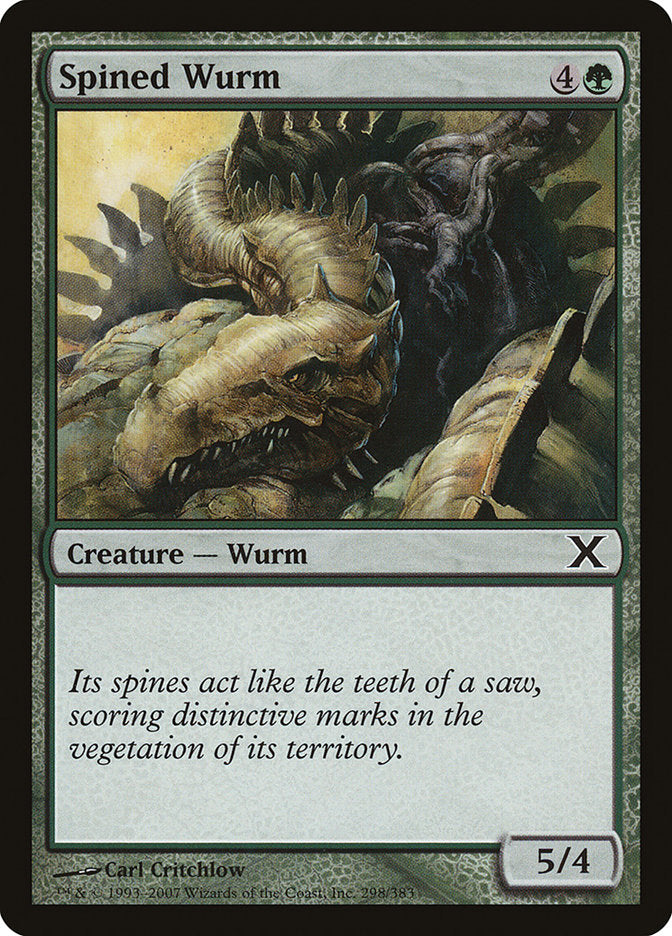 Spined Wurm [Tenth Edition] | Gear Gaming Bentonville