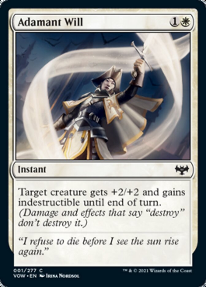 Adamant Will [Innistrad: Crimson Vow] | Gear Gaming Bentonville