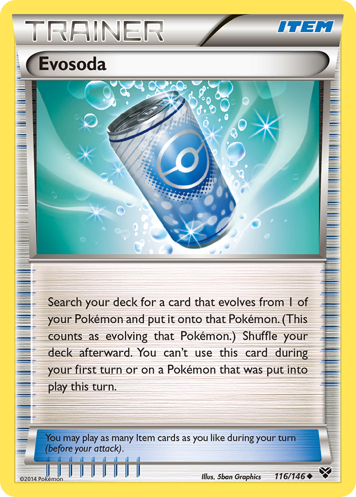 Evosoda (116/146) [XY: Base Set] | Gear Gaming Bentonville