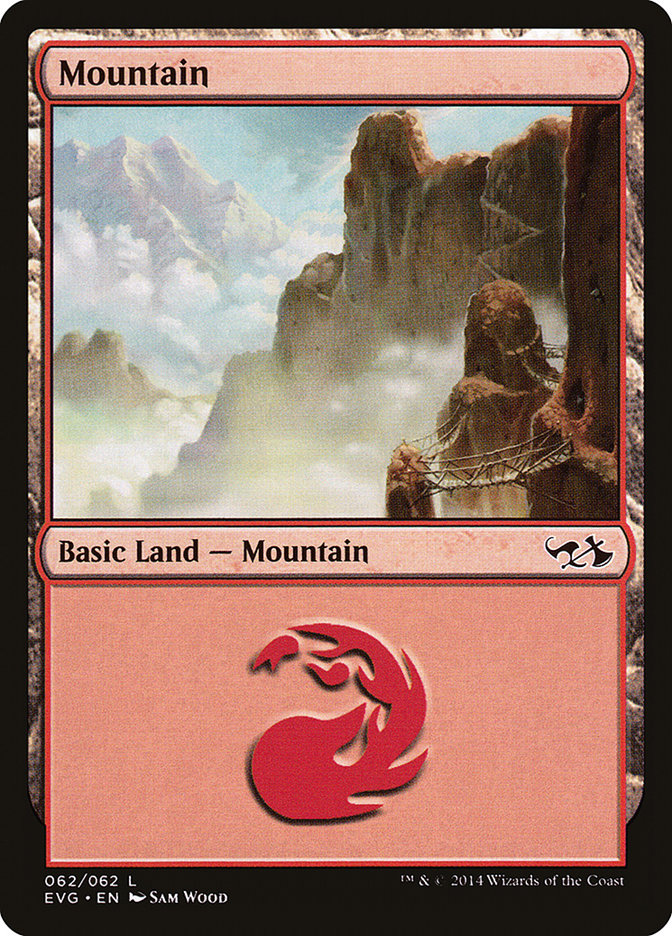 Mountain (62) (Elves vs. Goblins) [Duel Decks Anthology] | Gear Gaming Bentonville