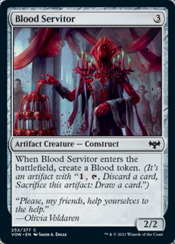 Blood Servitor [Innistrad: Crimson Vow] | Gear Gaming Bentonville