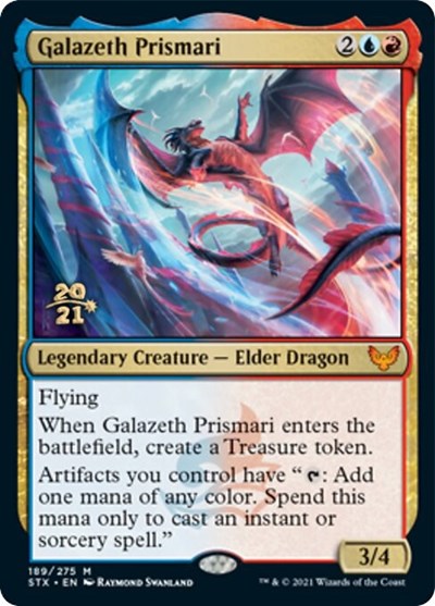 Galazeth Prismari [Strixhaven: School of Mages Prerelease Promos] | Gear Gaming Bentonville