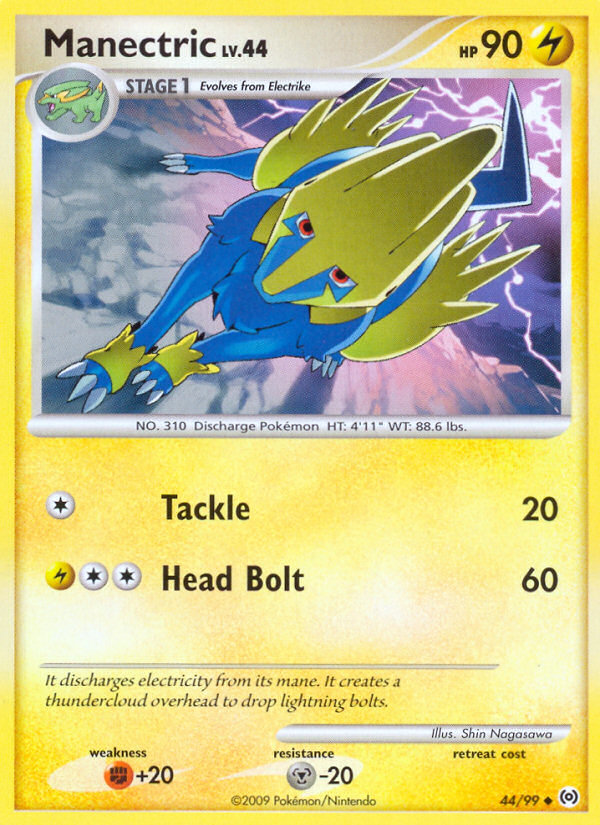 Manectric (44/99) [Platinum: Arceus] | Gear Gaming Bentonville