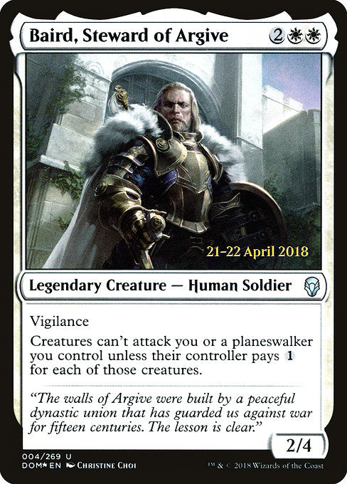 Baird, Steward of Argive [Prerelease Cards] | Gear Gaming Bentonville