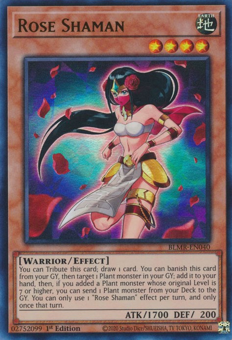 Rose Shaman [BLMR-EN040] Ultra Rare | Gear Gaming Bentonville