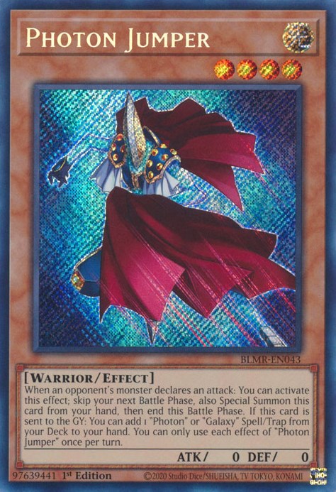 Photon Jumper [BLMR-EN043] Secret Rare | Gear Gaming Bentonville