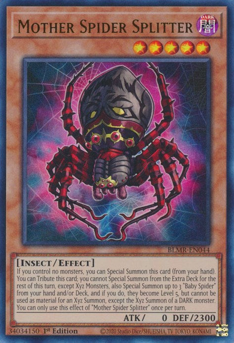 Mother Spider Splitter [BLMR-EN044] Ultra Rare | Gear Gaming Bentonville