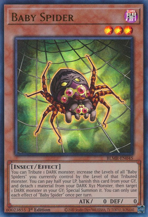 Baby Spider [BLMR-EN045] Ultra Rare | Gear Gaming Bentonville