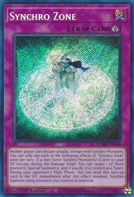 Synchro Zone [BLMR-EN048] Secret Rare | Gear Gaming Bentonville