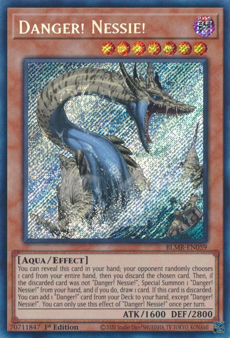 Danger! Nessie! [BLMR-EN059] Secret Rare | Gear Gaming Bentonville