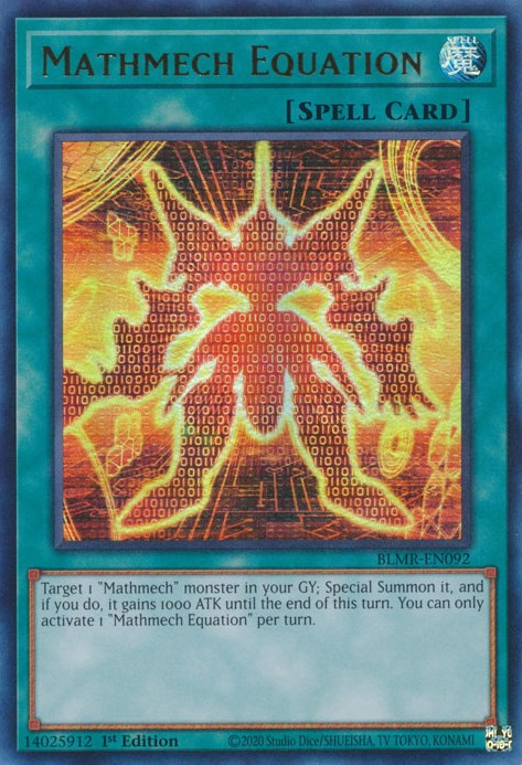 Mathmech Equation [BLMR-EN092] Ultra Rare | Gear Gaming Bentonville