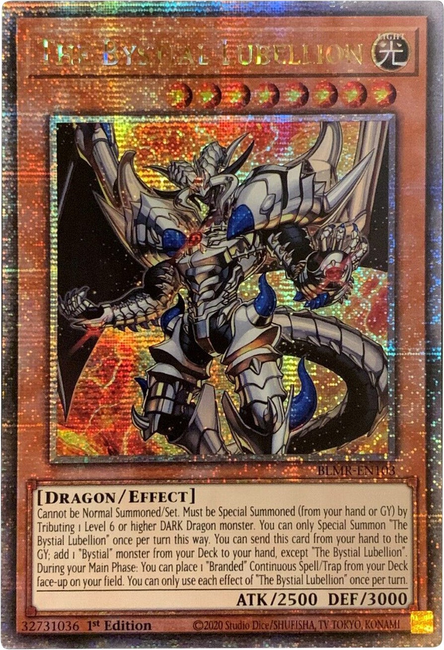The Bystial Lubellion [BLMR-EN103] Quarter Century Secret Rare | Gear Gaming Bentonville