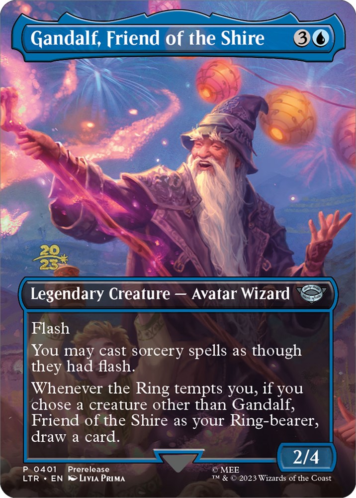 Gandalf, Friend of the Shire [The Lord of the Rings: Tales of Middle-Earth Prerelease Promos] | Gear Gaming Bentonville