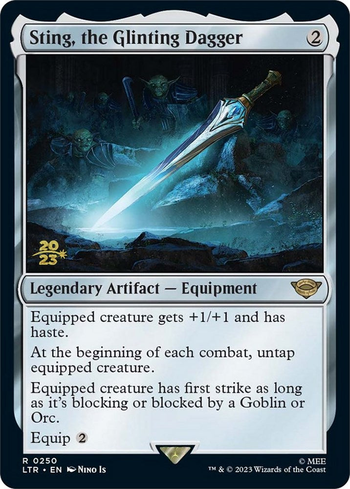 Sting, the Glinting Dagger [The Lord of the Rings: Tales of Middle-Earth Prerelease Promos] | Gear Gaming Bentonville