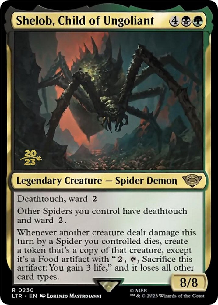 Shelob, Child of Ungoliant [The Lord of the Rings: Tales of Middle-Earth Prerelease Promos] | Gear Gaming Bentonville