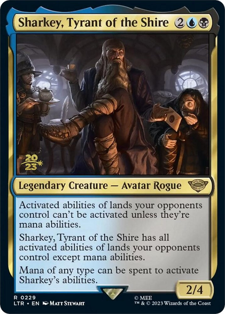 Sharkey, Tyrant of the Shire [The Lord of the Rings: Tales of Middle-Earth Prerelease Promos] | Gear Gaming Bentonville