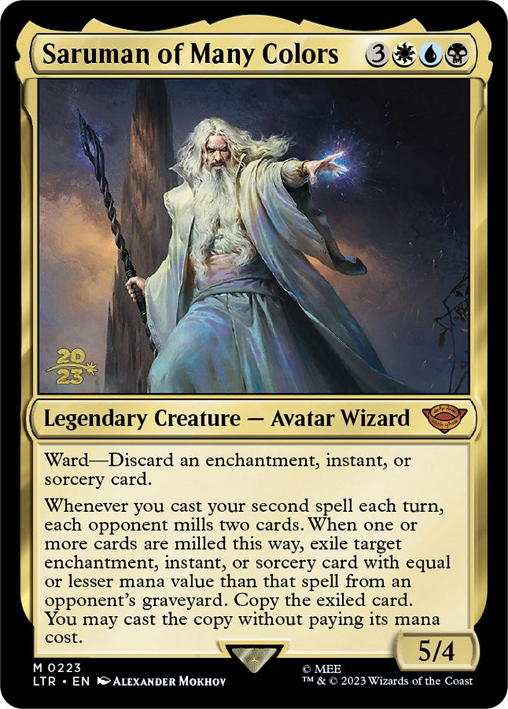 Saruman of Many Colors [The Lord of the Rings: Tales of Middle-Earth Prerelease Promos] | Gear Gaming Bentonville