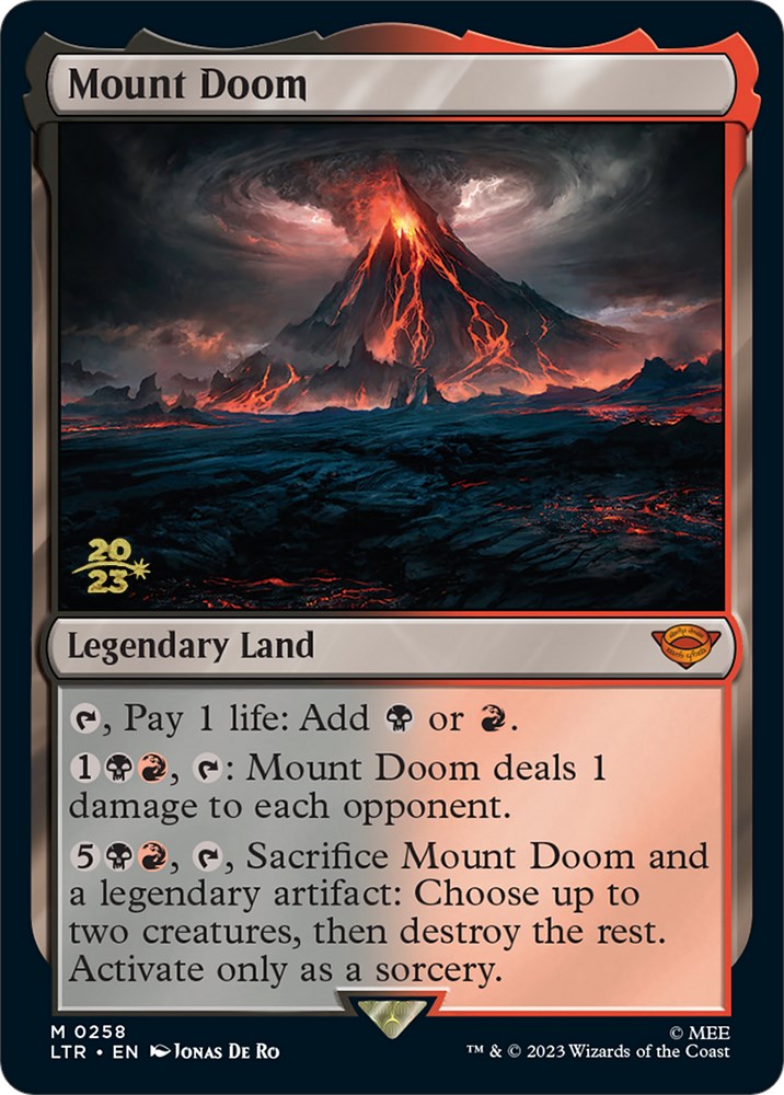 Mount Doom [The Lord of the Rings: Tales of Middle-Earth Prerelease Promos] | Gear Gaming Bentonville